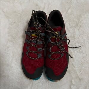 Merrell Men's Red and Black Sneakers size 11